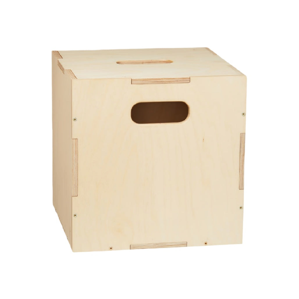 Wooden Storage Box with Handle - Durable and Versatile Organizer**