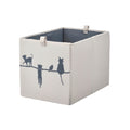 Cute Cat and Dog Storage Bin - Plush Decorative Organizer with Handles